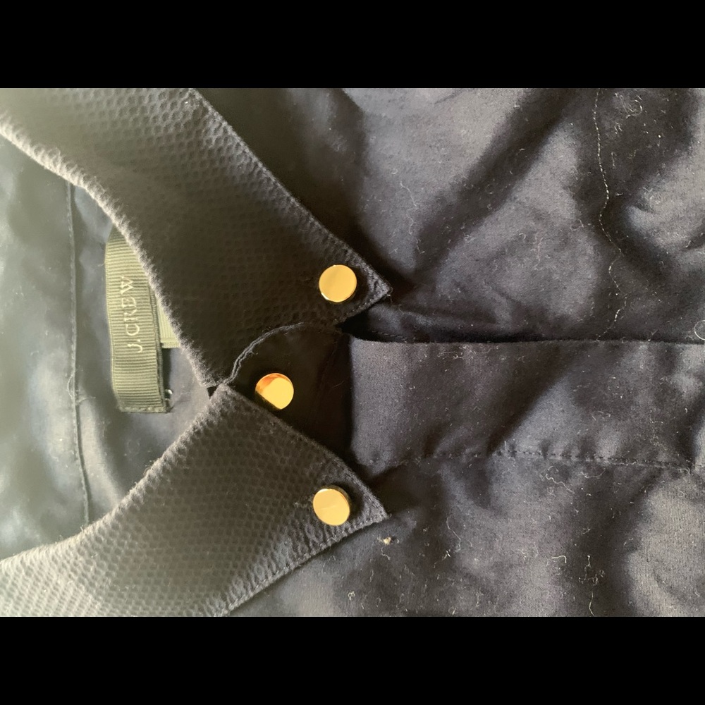 J Crew Button up with Gold button detail